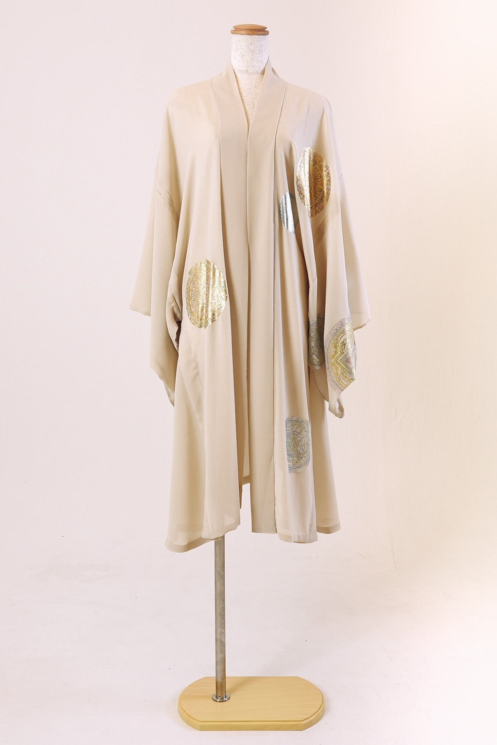 モダンキモノ羽織(曼荼羅・ブルー)