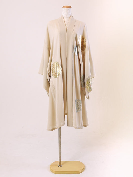 モダンキモノ羽織(曼荼羅・ブルー)