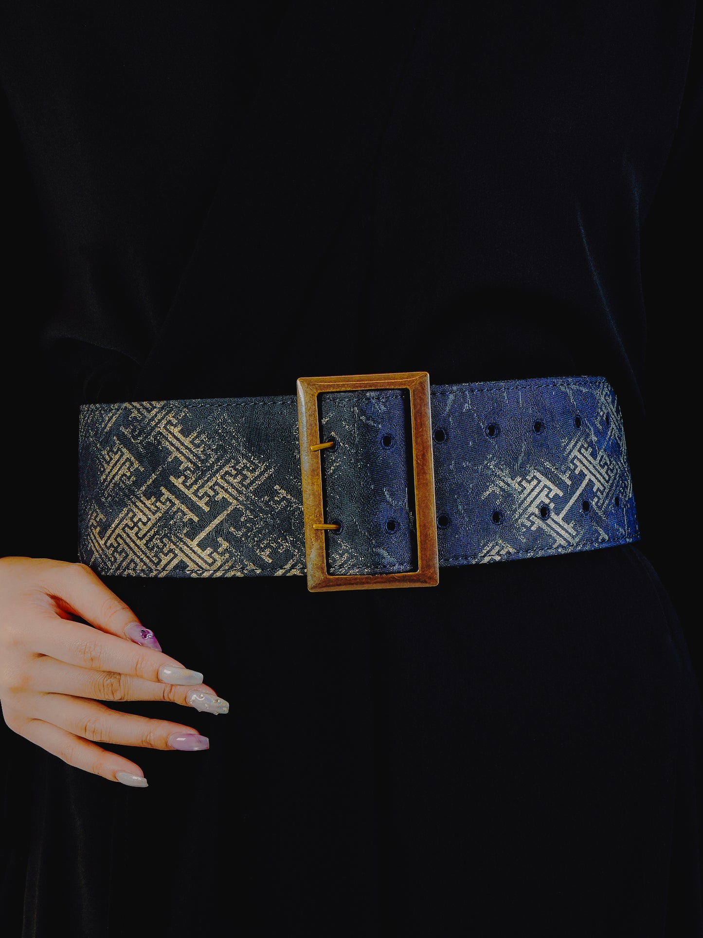Silk belt (Sayagata)