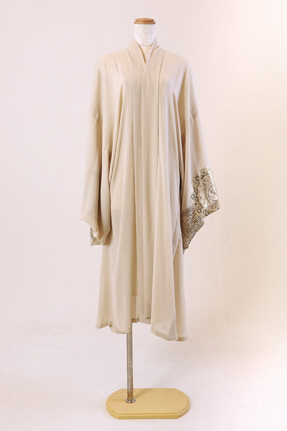 モダンキモノ羽織(曼荼羅・ゴールド)