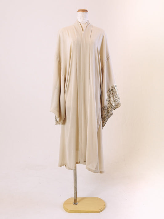 モダンキモノ羽織(曼荼羅・ゴールド)