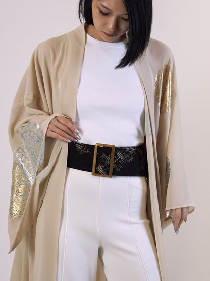 Silk belt (Sayagata)