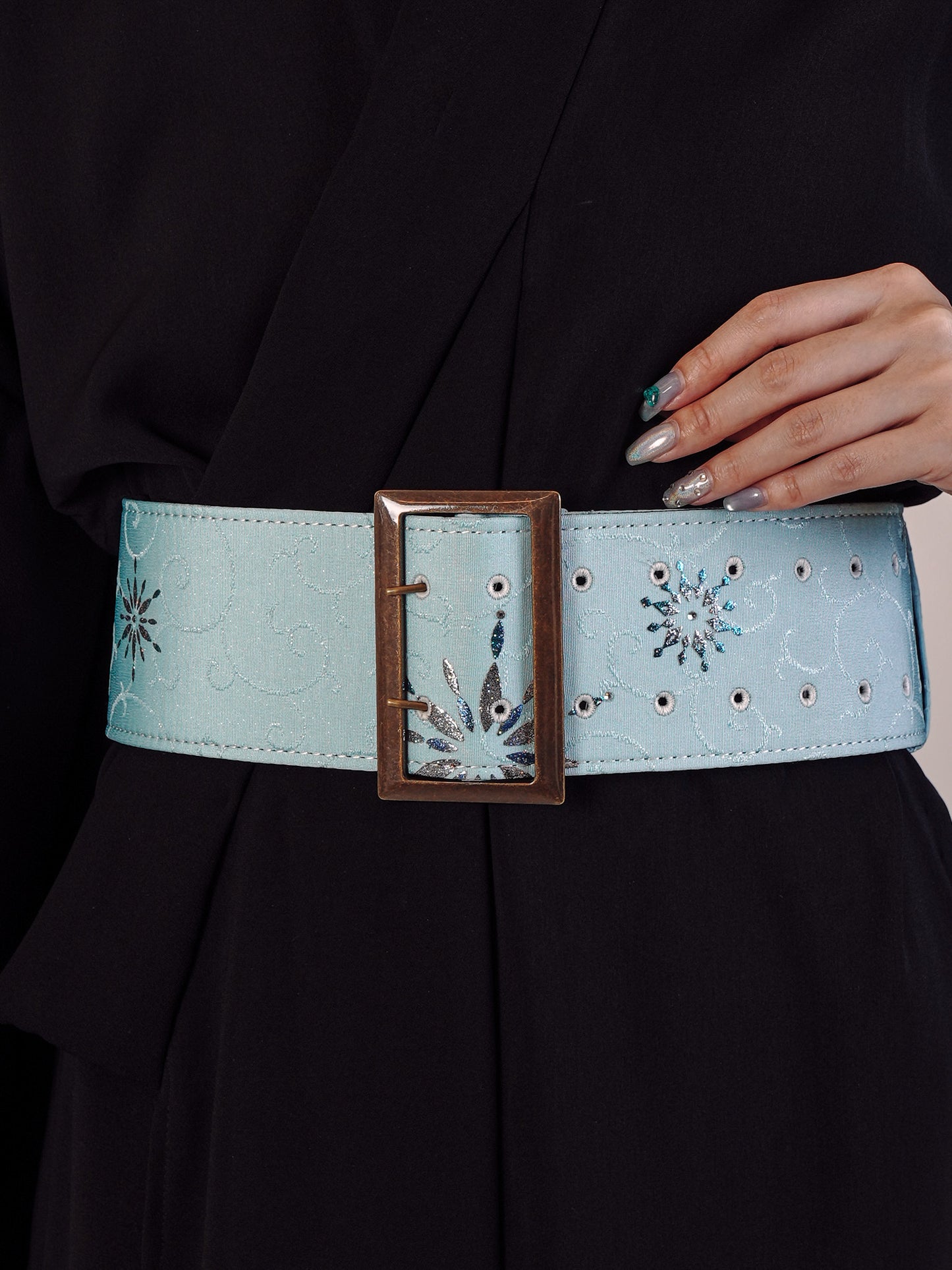 Silk Belt (Snowflake・Light)
