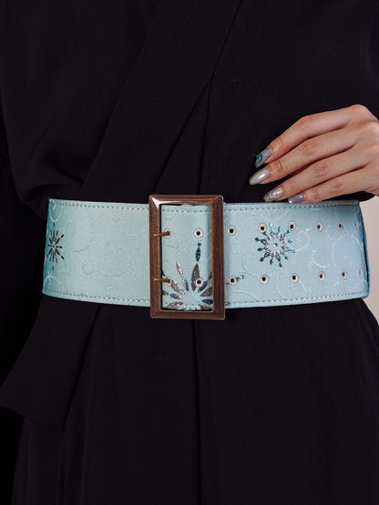 Silk Belt (Snowflake・Light)