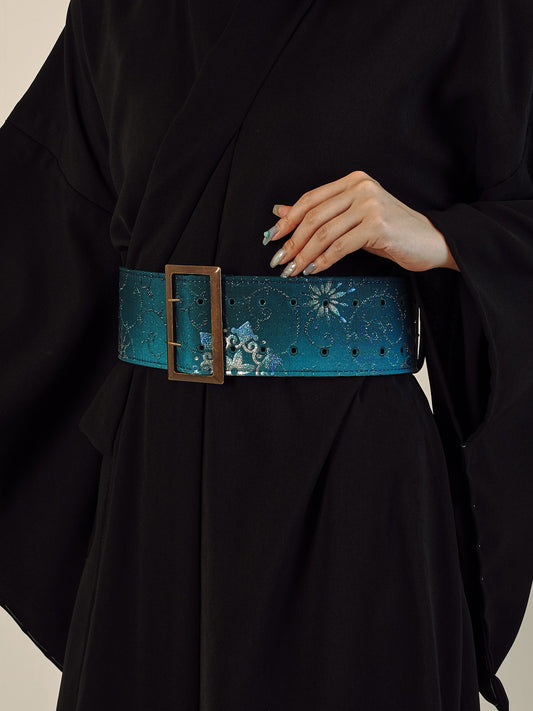 シルクベルト(雪結晶・濃)