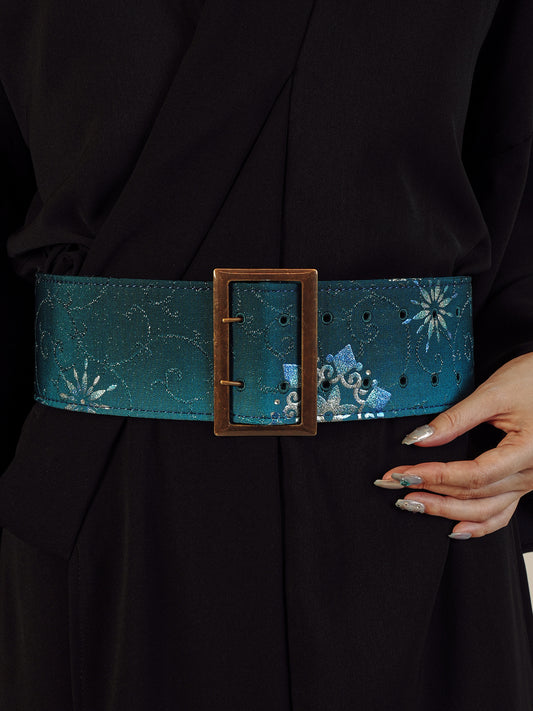 シルクベルト(雪結晶・濃)