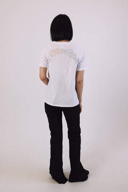 ハンドメイドTシャツ(華)