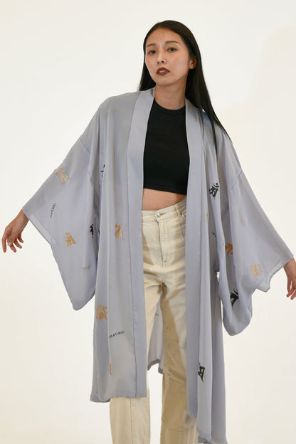 モダンキモノ羽織(梵字)