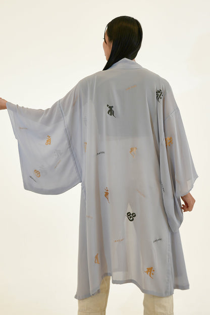 モダンキモノ羽織(梵字)