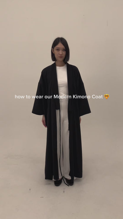 Modern Kimono (Black)